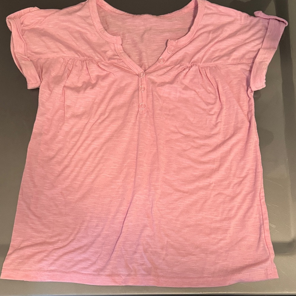 Pink Short Sleeve Kids Tee